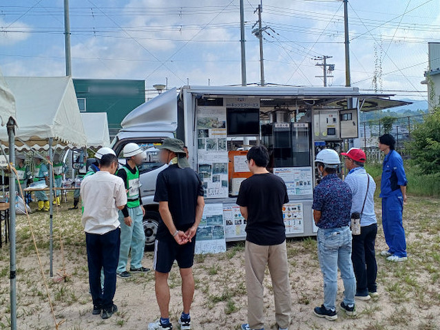 彦根市防災訓練のもよう1